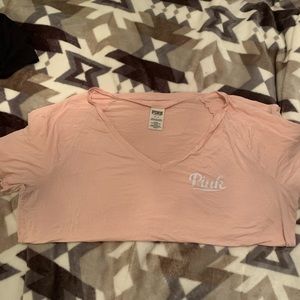 Peach Victoria secret pink shirt size small